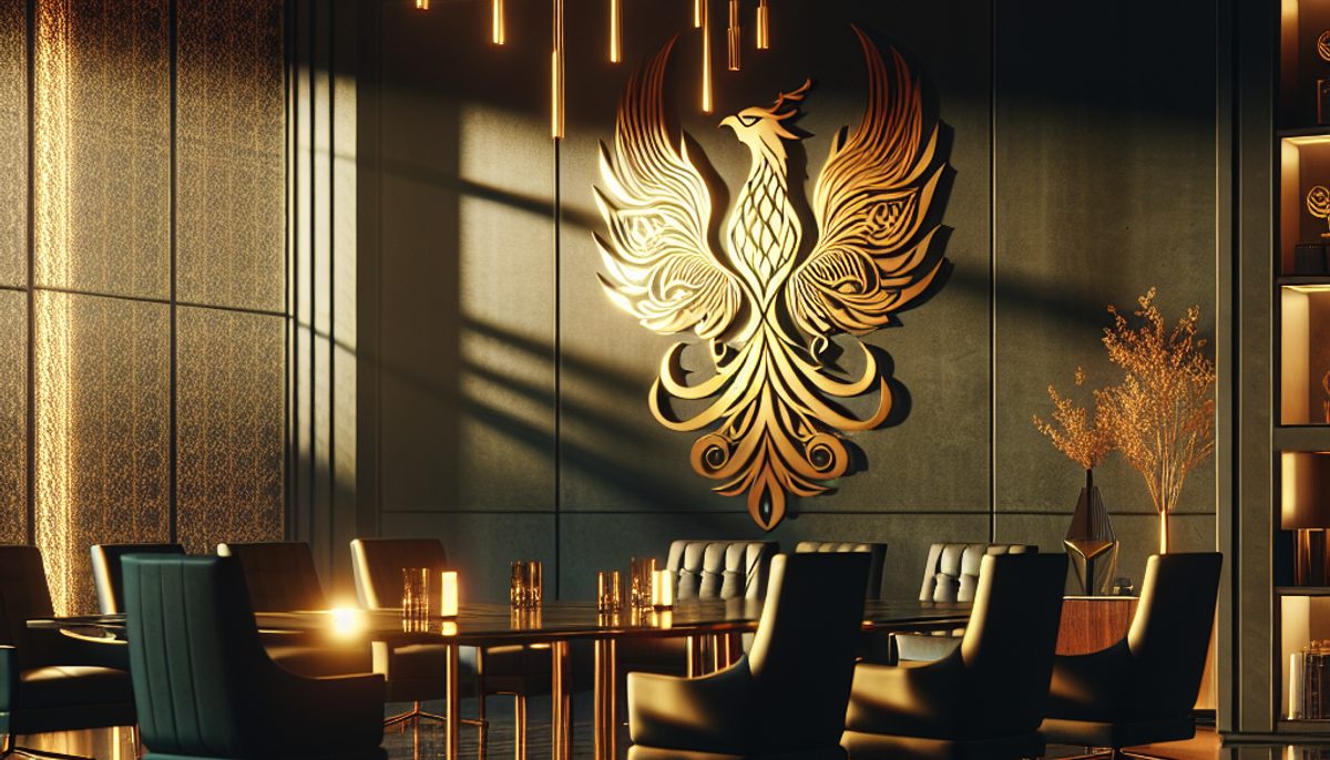 A sober entrepreneur confidently networking at a business event